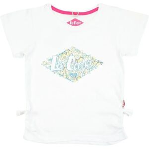 Lee Cooper XS Vit Bomulls Topp för Flickor Lee Cooper XS Vit Bomulls Topp för Flickor