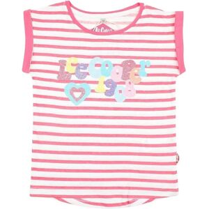 LEE COOPER Roze Katoenen T-Shirt voor Meisjes - Kind LEE COOPER Roze Katoenen T-Shirt voor Meisjes - Kind