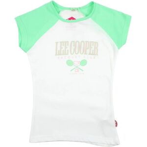Lee Cooper XS Groene Katoenen T-Shirt - Kind Lee Cooper XS Groene Katoenen T-Shirt - Kind