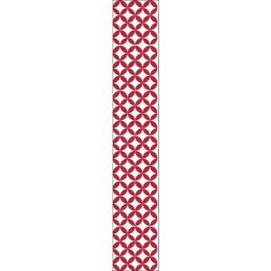 PLAGE Red Ceramic Tile Stickers - Wall Decor Set PLAGE Red Ceramic Tile Stickers - Wall Decor Set