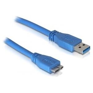 Delock Micro USB 3.0 - 1M USB cable - Blue - USB Cable Delock Micro USB 3.0 - 1M USB cable - Blue - USB Cable