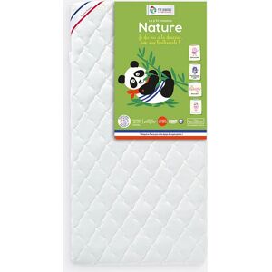 Matelas bébé en bambou blanc P'TIT ALBATROS - Matelas pour bébé Matelas bébé en bambou blanc P'TIT ALBATROS - Matelas pour bébé