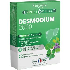 SANTAROME Desmodium 2500 - Supplément Végétalien pour le Foie - Publicité SANTAROME Desmodium 2500 - Supplément Végétalien pour le Foie - Publicité