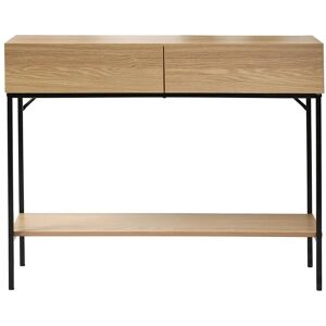 Calicosy Console met 2 Lades en 1 Plank - Industriële Stijl Calicosy Console met 2 Lades en 1 Plank - Industriële Stijl