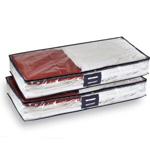 CASÂME Opbergdozen - Set van 2 - 100x15x48 cm - Transparant CASÂME Opbergdozen - Set van 2 - 100x15x48 cm - Transparant