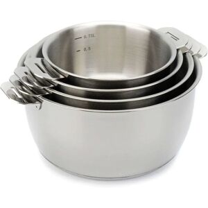 Beka Stainless Steel Cookware Set - 14/16/18 / 20cm - 25Y Beka Stainless Steel Cookware Set - 14/16/18 / 20cm - 25Y