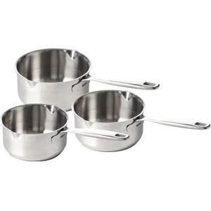 Ensemble de 3 Casseroles Beka en Acier Inoxydable - 16/18/20cm - Modèle 15026974 Ensemble de 3 Casseroles Beka en Acier Inoxydable - 16/18/20cm - Modèle 15026974