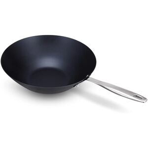 Wok in acciaio al carbonio blu Beka 31cm - Tutti i fornelli - 10 anni garanzia Wok in acciaio al carbonio blu Beka 31cm - Tutti i fornelli - 10 anni garanzia