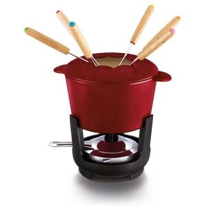 Beka 16303734 Gusseisen Fondue-Set - Rot Beka 16303734 Gusseisen Fondue-Set - Rot