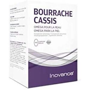 Inovance Borraja Cassis 100 cápsulas - Suplemento alimenticio Inovance Borraja Cassis 100 cápsulas - Suplemento alimenticio