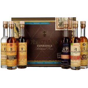 Plantation Cigar Box Artisanal Grands Crus Rum (6x0,1l) - Publicité Plantation Cigar Box Artisanal Grands Crus Rum (6x0,1l) - Publicité