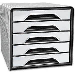 CEP Weiße/Schwarze Kunststoff-Aktenablage - Ablage CEP Weiße/Schwarze Kunststoff-Aktenablage - Ablage