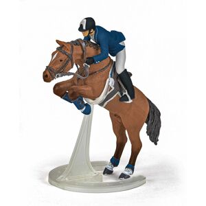 Papo Jumping Horse and Horseman - Collectible Figure Papo Jumping Horse and Horseman - Collectible Figure