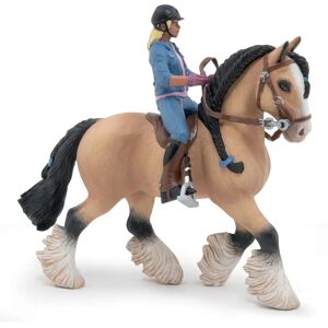Papo horse and ponies Tinker and her young rider toy set - 51572 Papo horse and ponies Tinker and her young rider toy set - 51572