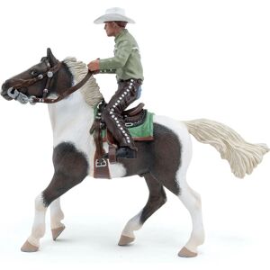 PAPO Horse and Ponies Cowboy and His Horse Toy Figure - Toy Type PAPO Horse and Ponies Cowboy and His Horse Toy Figure - Toy Type