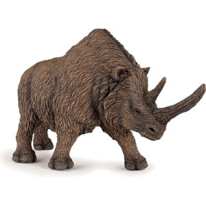 Papo Woolly Rhinoceros Toy - Dinosaur Figur, 3+ Brown Papo Woolly Rhinoceros Toy - Dinosaur Figur, 3+ Brown