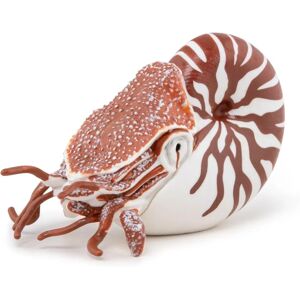 Papo Nautilus Toy Figure - Marine Life - Unisex - White/Red Papo Nautilus Toy Figure - Marine Life - Unisex - White/Red
