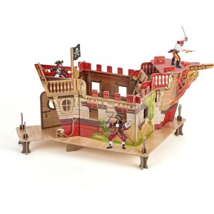 Set Piratas Papo - Cartón + 3 Figuras - Juguete Educativo Set Piratas Papo - Cartón + 3 Figuras - Juguete Educativo