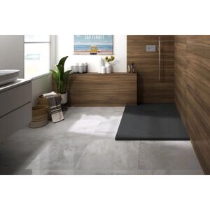 Kinedo - Receveur rectangulaire noir 120x80 - Bassin de douche - Publicité Kinedo - Receveur rectangulaire noir 120x80 - Bassin de douche - Publicité