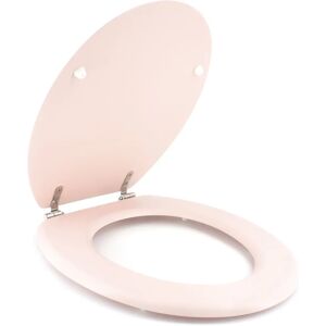 GELCO DESIGN Dolce Pink - Charnières en acier inoxydable - Bois MDF - Rose - Siège de toilette - Publicité GELCO DESIGN Dolce Pink - Charnières en acier inoxydable - Bois MDF - Rose - Siège de toilette - Publicité