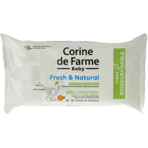 Corine de Farme Babydoekjes - Kalmerende Calendula - Biologisch afbreekbaar - 56 stuks Corine de Farme Babydoekjes - Kalmerende Calendula - Biologisch afbreekbaar - 56 stuks