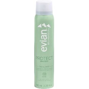 Eau de visage Evian Protect - Brume faciale, Peau sensible, 100ml - Publicité Eau de visage Evian Protect - Brume faciale, Peau sensible, 100ml - Publicité