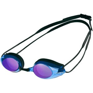 Arena Tracks Mirror Swimming Goggles - Unisex, Black/Blue - Racing & Training Arena Tracks Mirror Swimming Goggles - Unisex, Black/Blue - Racing & Training