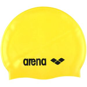 Bonnet de natation en silicone classique Arena Jaune/Noir - Bonnet de natation - Publicité Bonnet de natation en silicone classique Arena Jaune/Noir - Bonnet de natation - Publicité