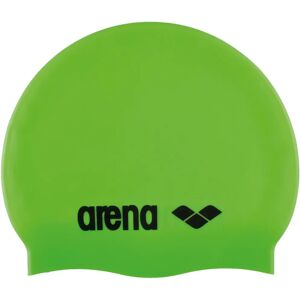 Arena Klassischer Silikonschwimmkappe Junior - Schwarz, Grün Arena Klassischer Silikonschwimmkappe Junior - Schwarz, Grün