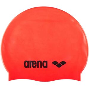 Arena Classic Silikon Badekappe - Schwarz, Orange, Rot - Schwimmkappe Arena Classic Silikon Badekappe - Schwarz, Orange, Rot - Schwimmkappe