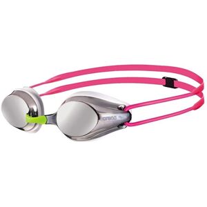 Arena Junior Mirror Swimming Goggles - Silver/White/Fuchsia - Unisex Arena Junior Mirror Swimming Goggles - Silver/White/Fuchsia - Unisex