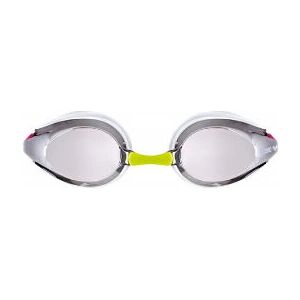 Arena Junior Mirror Swimming Goggles - Silver/White/Fuchsia - Unisex Arena Junior Mirror Swimming Goggles - Silver/White/Fuchsia - Unisex