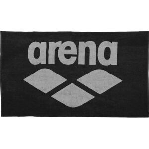 Arena Modell 001993/550 Baumwoll Handtuch - Schwarz, Grau - Badetuch Arena Modell 001993/550 Baumwoll Handtuch - Schwarz, Grau - Badetuch
