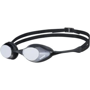 Arena Cobra Swipe Mirrored Goggles - Silver/Black - Unisex Arena Cobra Swipe Mirrored Goggles - Silver/Black - Unisex