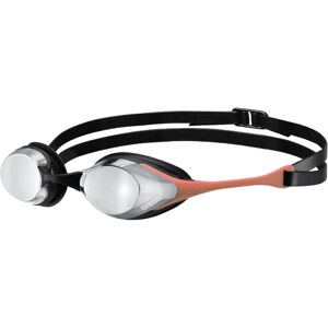 Arena Cobra Swipe Mirror Racing Goggles - Silver/Coral - Unisex Arena Cobra Swipe Mirror Racing Goggles - Silver/Coral - Unisex