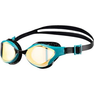 Arena Air Bold Swipe Spiegelschwimmbrille - Gelb Kupfer/Grüner See - Unisex Arena Air Bold Swipe Spiegelschwimmbrille - Gelb Kupfer/Grüner See - Unisex