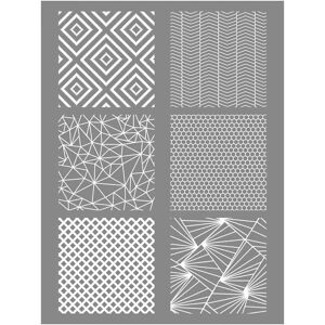 Graine Créative Szablon na pastę z polymeru - Geometryczny - Francja Graine Créative Szablon na pastę z polymeru - Geometryczny - Francja
