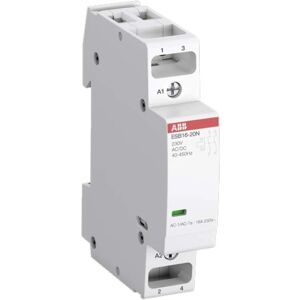 ABB Contattore ESB16-20N-06 - 2 Poli 16A Controllo ABB Contattore ESB16-20N-06 - 2 Poli 16A Controllo