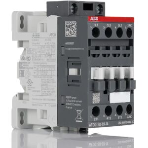 ABB Kontaktor AF09-30-01-14 - 3 poler, 250-500V, 25A - Effekt 5,5kW ABB Kontaktor AF09-30-01-14 - 3 poler, 250-500V, 25A - Effekt 5,5kW