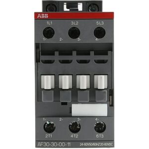 ABB AF30-30-00-11 Kontaktor - 24V DC, 3-polig, 690V, 30A ABB AF30-30-00-11 Kontaktor - 24V DC, 3-polig, 690V, 30A