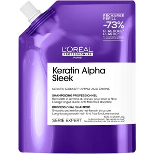 L'Oréal Professionnel Keratin Alpha Sleek Shampoo - Sulfate-Free Hair Smoothing L'Oréal Professionnel Keratin Alpha Sleek Shampoo - Sulfate-Free Hair Smoothing
