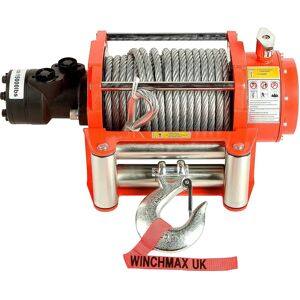 WINCHMAX 15000lb Hydraulic Winch - Orange WINCHMAX 15000lb Hydraulic Winch - Orange