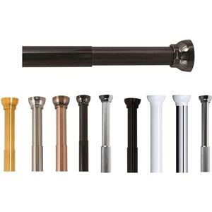 Spirella - Udvidelig brusedragtstang - 125-220cm Sort Titan Spirella - Udvidelig brusedragtstang - 125-220cm Sort Titan