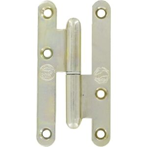 Hinges à Angle Droit Zincés - 140x55 mm - Charnières - Publicité Hinges à Angle Droit Zincés - 140x55 mm - Charnières - Publicité