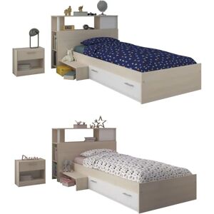 Parisot Charly 17 Weiß Schlafzimmer-Set - Schlafzimmer Parisot Charly 17 Weiß Schlafzimmer-Set - Schlafzimmer