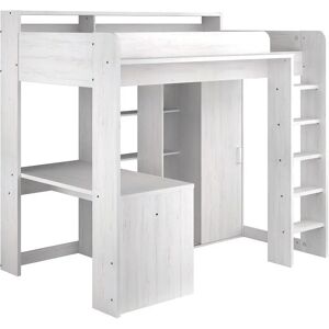 Hochbett PARISOT "Higher" Hochbetten mit Schreibtisch und Schrank - Kinder Hochbett PARISOT "Higher" Hochbetten mit Schreibtisch und Schrank - Kinder