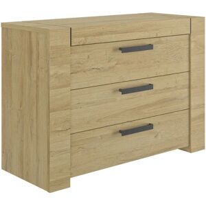 OTTO PRODUCTS Sofia Gold Sideboard - Sideboard, 3 Schubladen, 116cm OTTO PRODUCTS Sofia Gold Sideboard - Sideboard, 3 Schubladen, 116cm