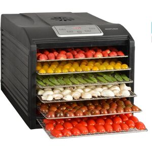 KitchenChef SECCO6 Déshydrateur Alimentaire Noir - Déshydrateur KitchenChef SECCO6 Déshydrateur Alimentaire Noir - Déshydrateur