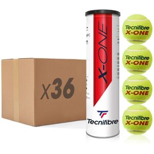 Pelotas de tenis amarillas Tecnifibre X-One - 144 piezas Pelotas de tenis amarillas Tecnifibre X-One - 144 piezas