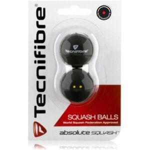 Ballons de Squash Tecnifibre - Double point jaune - Balles de squash - Publicité Ballons de Squash Tecnifibre - Double point jaune - Balles de squash - Publicité